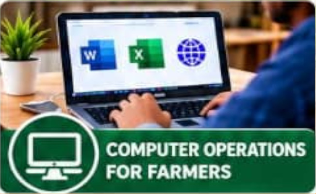 Computer Operations for Farmers Training